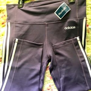 Adidas Purple Capri Leggings
